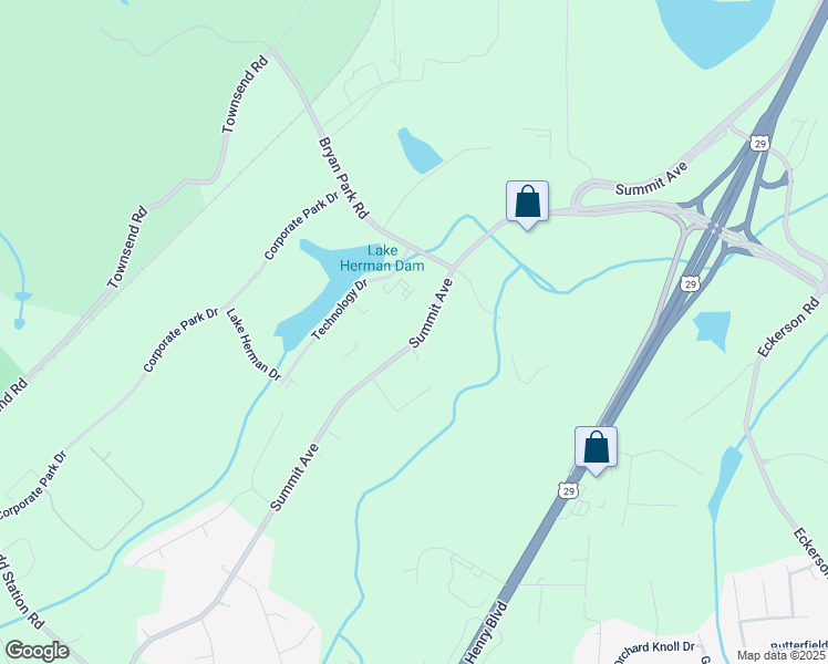 map of restaurants, bars, coffee shops, grocery stores, and more near 5815 Summit Avenue in Browns Summit