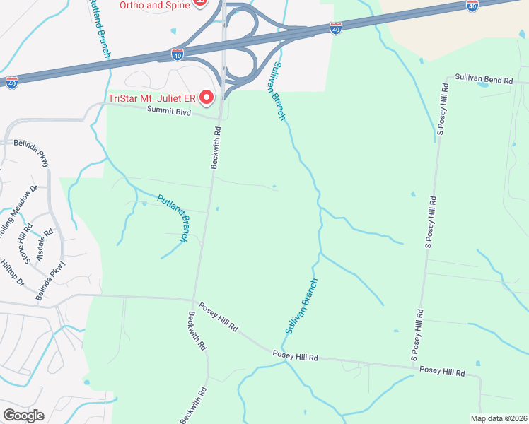 map of restaurants, bars, coffee shops, grocery stores, and more near 5389 Beckwith Road in Mt. Juliet