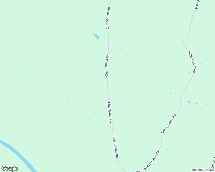 map of restaurants, bars, coffee shops, grocery stores, and more near Club Springs Road in Elmwood