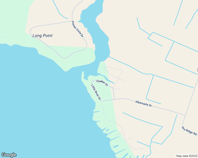 map of restaurants, bars, coffee shops, grocery stores, and more near 109 Quaker Drive in Elizabeth City