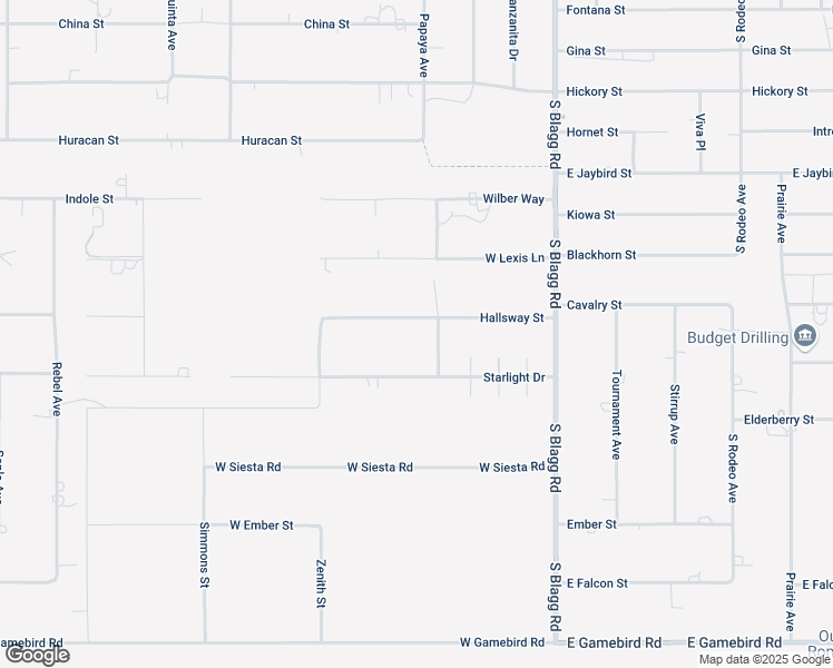 map of restaurants, bars, coffee shops, grocery stores, and more near 301 Hallsway Street in Pahrump