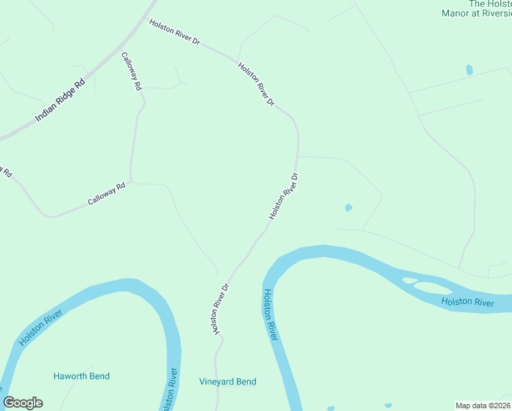 map of restaurants, bars, coffee shops, grocery stores, and more near 1306 Holston River Drive in Rutledge