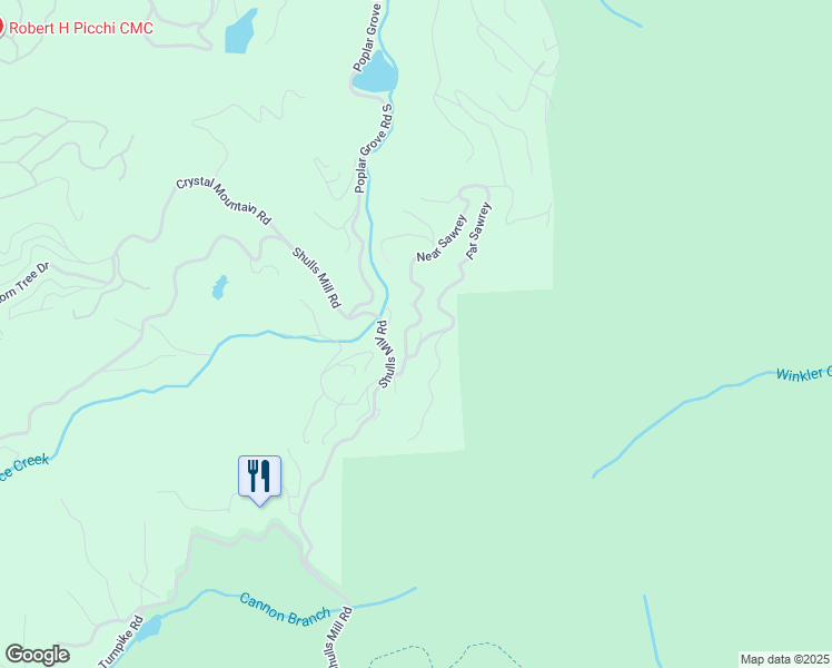 map of restaurants, bars, coffee shops, grocery stores, and more near 217 Near Sawrey in Boone