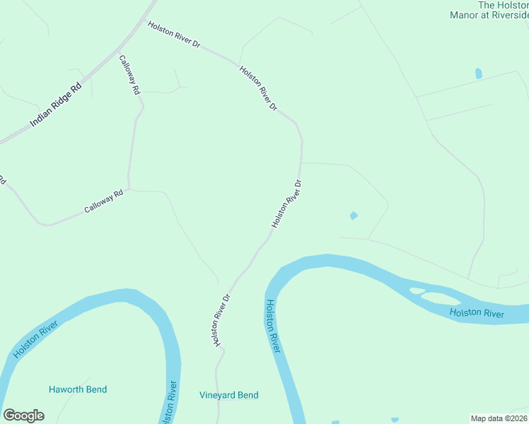 map of restaurants, bars, coffee shops, grocery stores, and more near 1306 Holston River Dr in Rutledge