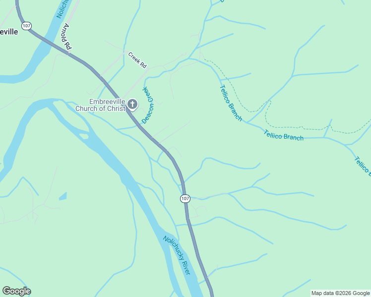 map of restaurants, bars, coffee shops, grocery stores, and more near 120 Haines Rd in Erwin