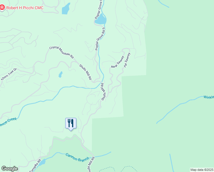 map of restaurants, bars, coffee shops, grocery stores, and more near 217 Near Sawrey in Boone