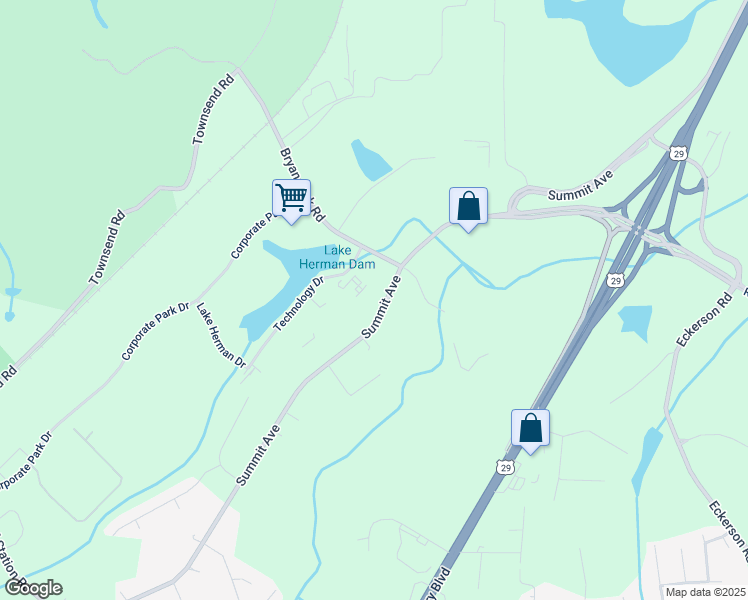 map of restaurants, bars, coffee shops, grocery stores, and more near 5823 Summit Avenue in Browns Summit