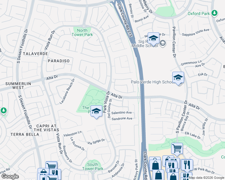 map of restaurants, bars, coffee shops, grocery stores, and more near 477 Annotto Bay Street in Las Vegas