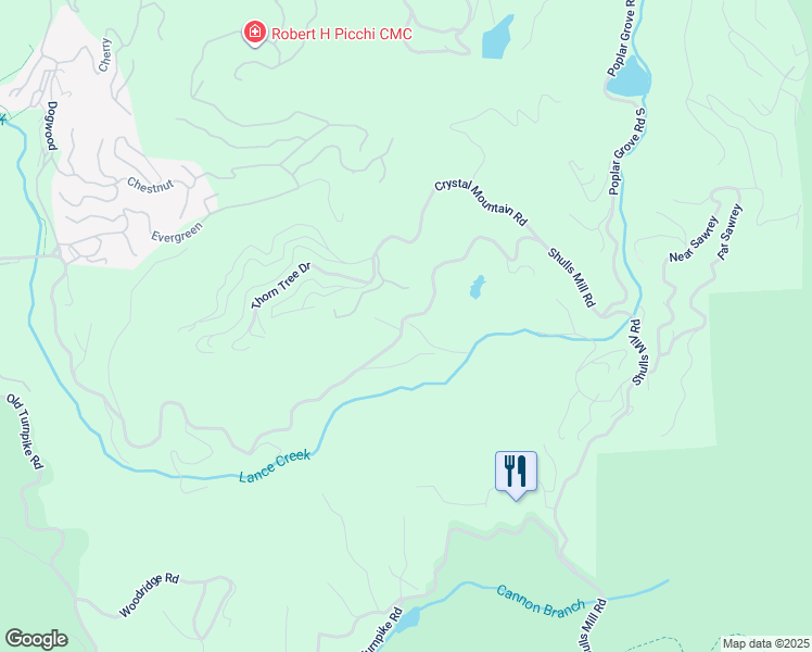map of restaurants, bars, coffee shops, grocery stores, and more near 1958 Shulls Mill Road in Boone