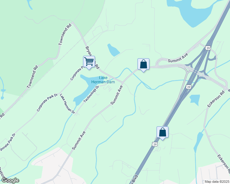 map of restaurants, bars, coffee shops, grocery stores, and more near 5823 Summit Avenue in Browns Summit