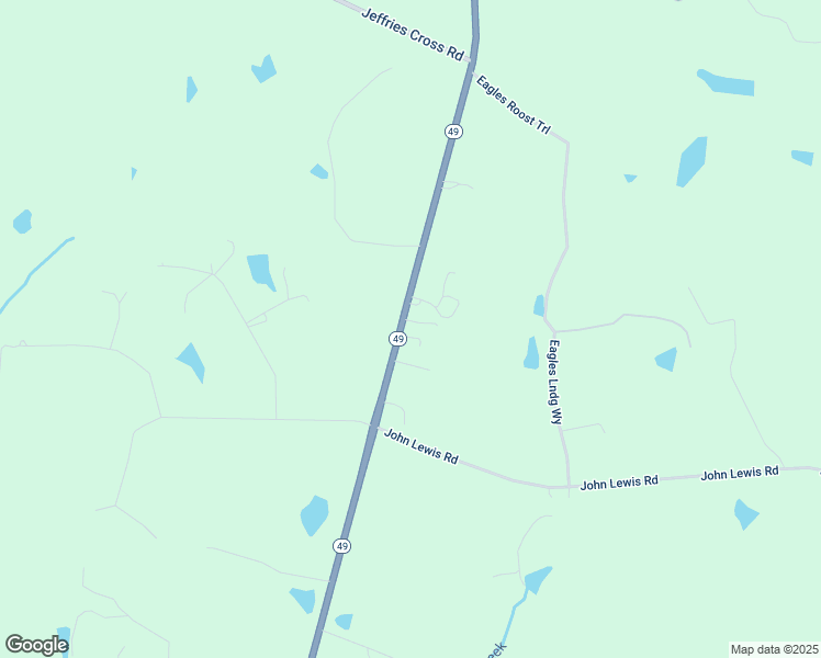 map of restaurants, bars, coffee shops, grocery stores, and more near 3303 State Highway 49 in Burlington