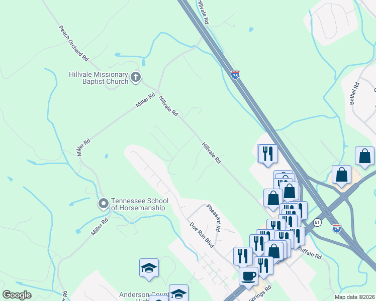 map of restaurants, bars, coffee shops, grocery stores, and more near 125 Nelson Lane in Clinton