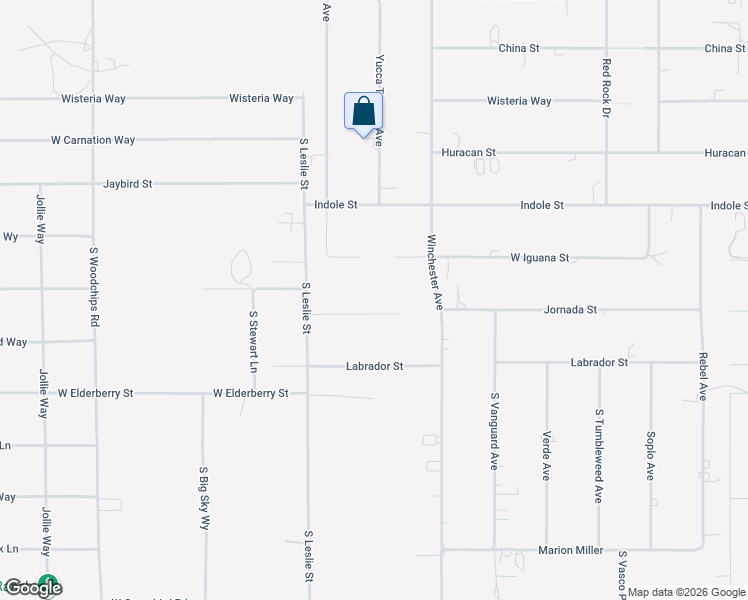 map of restaurants, bars, coffee shops, grocery stores, and more near 1830 West Justine Court in Pahrump