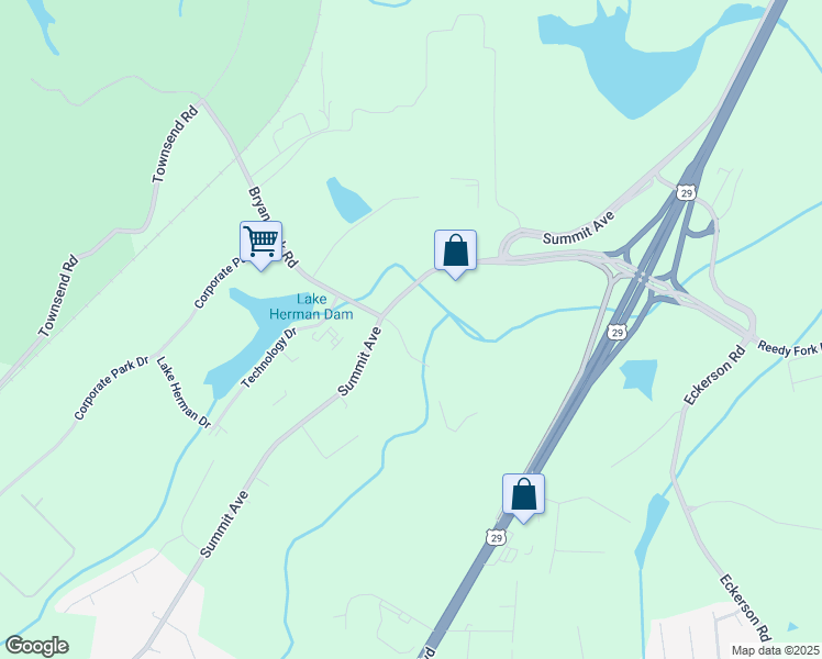 map of restaurants, bars, coffee shops, grocery stores, and more near 5834 Summit Avenue in Browns Summit