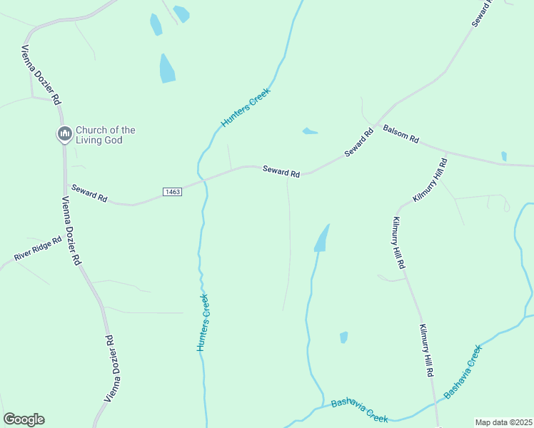 map of restaurants, bars, coffee shops, grocery stores, and more near 4306 Bashavia Wayside Road in Pfafftown