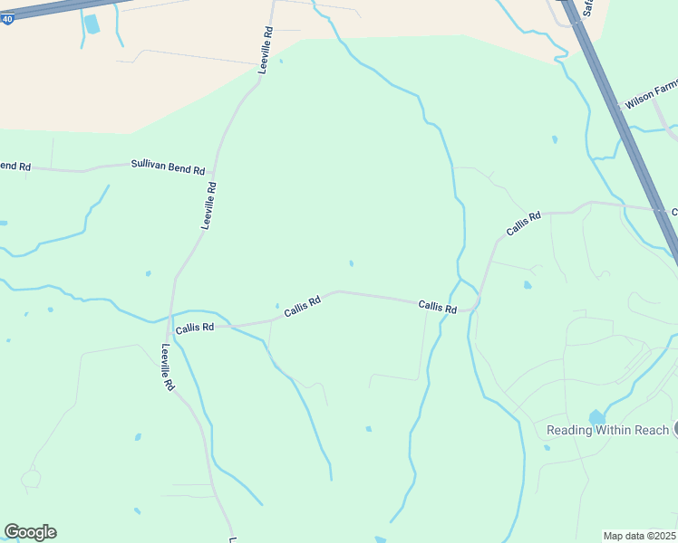 map of restaurants, bars, coffee shops, grocery stores, and more near 525 Callis Road in Lebanon