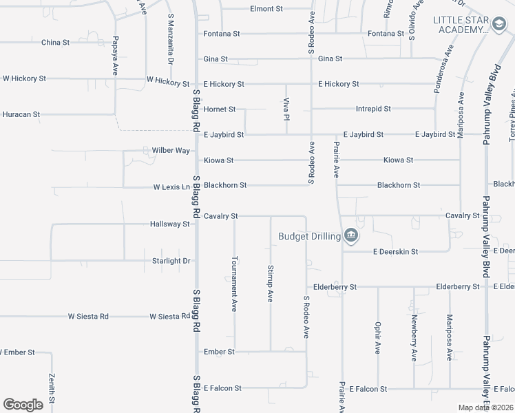 map of restaurants, bars, coffee shops, grocery stores, and more near 220 Cavalry Street in Pahrump
