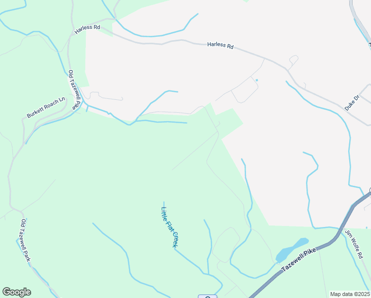 map of restaurants, bars, coffee shops, grocery stores, and more near 128 Hill Top Lane in Corryton