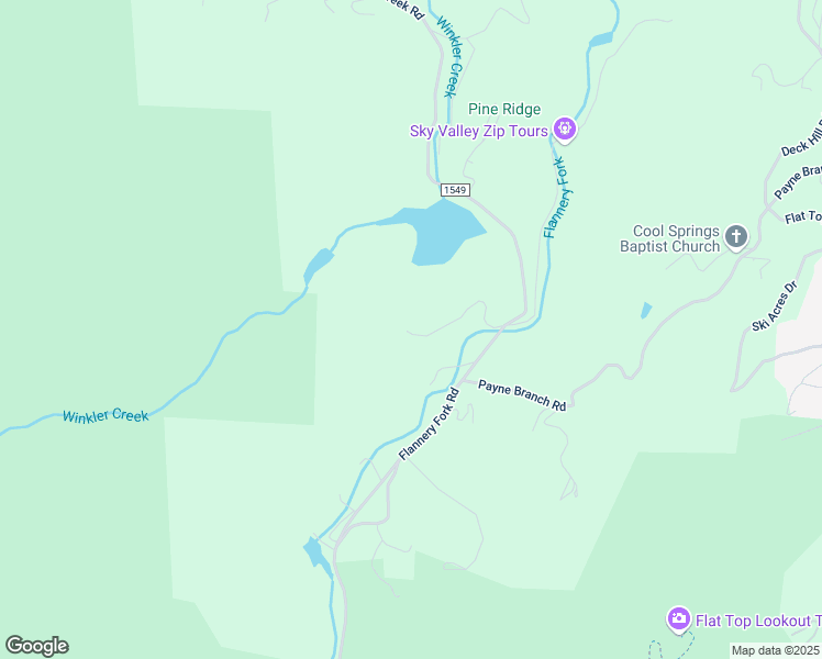 map of restaurants, bars, coffee shops, grocery stores, and more near 384 Saddle Crest Road in Blowing Rock