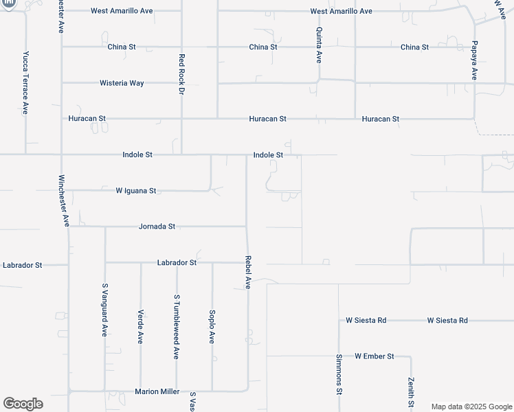 map of restaurants, bars, coffee shops, grocery stores, and more near 3231 Rebel Avenue in Pahrump