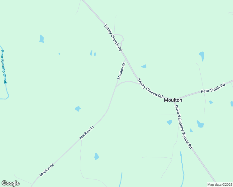 map of restaurants, bars, coffee shops, grocery stores, and more near 1650 Moulton Road in Louisburg