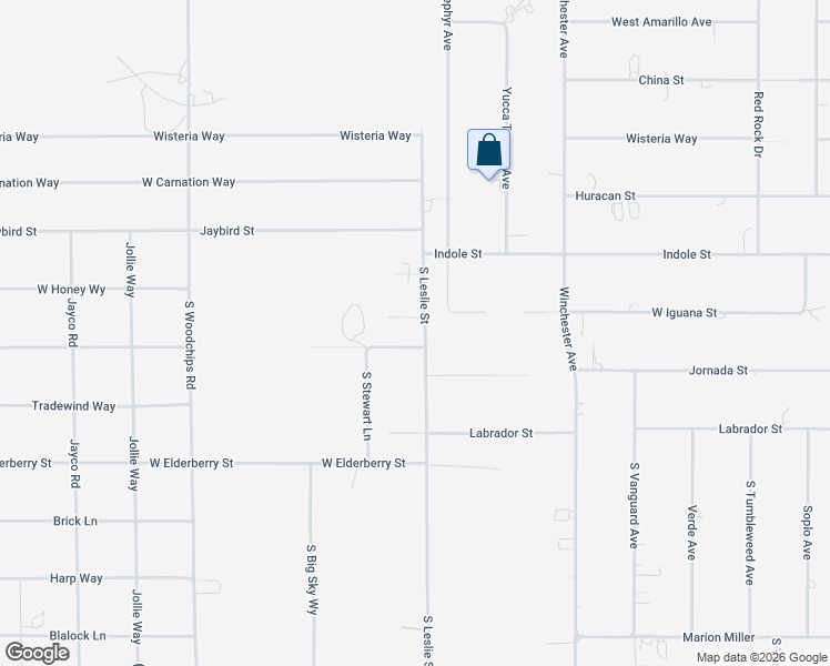map of restaurants, bars, coffee shops, grocery stores, and more near 2030 West Jeremy Court in Pahrump