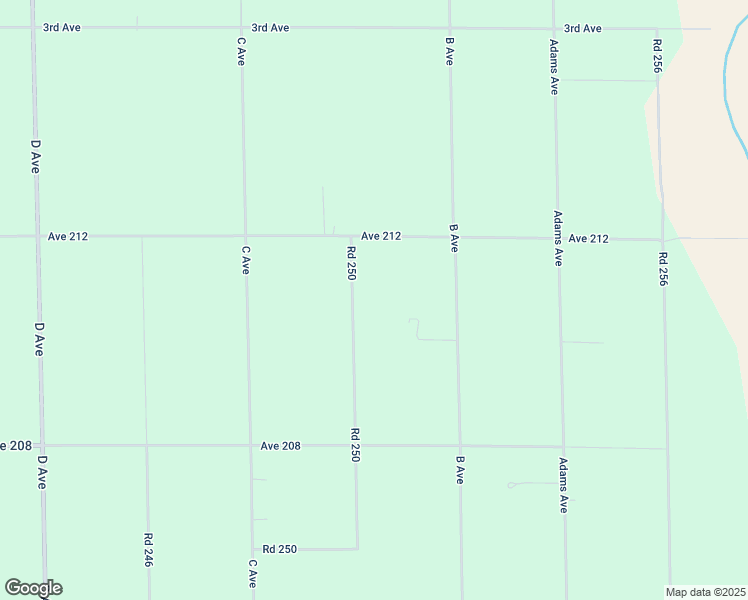 map of restaurants, bars, coffee shops, grocery stores, and more near 25000 Avenue 212 in Lindsay