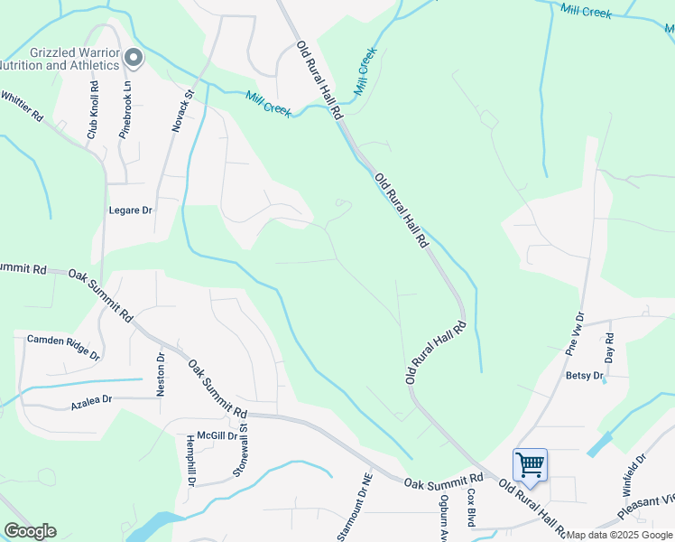 map of restaurants, bars, coffee shops, grocery stores, and more near 5644 Racin Drive in Winston-Salem