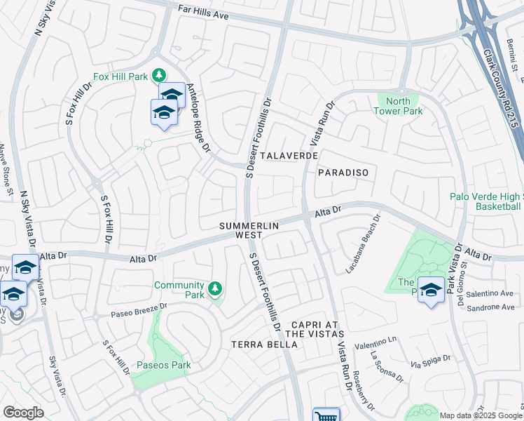 map of restaurants, bars, coffee shops, grocery stores, and more near 11784 Golden Moments Avenue in Las Vegas