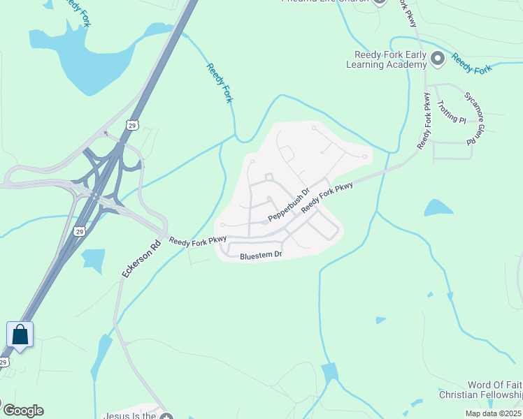map of restaurants, bars, coffee shops, grocery stores, and more near 4004 Black Gum Place in Greensboro
