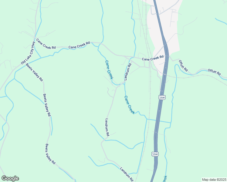 map of restaurants, bars, coffee shops, grocery stores, and more near 389 Landrum Road in Clinton