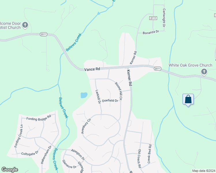 map of restaurants, bars, coffee shops, grocery stores, and more near 1739 Hanging Valley Court in Kernersville