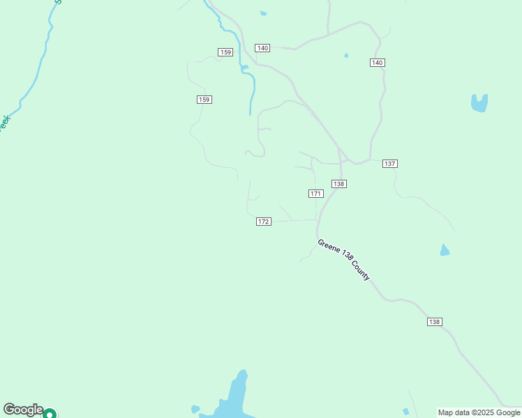 map of restaurants, bars, coffee shops, grocery stores, and more near Greene Road 172 in Paragould