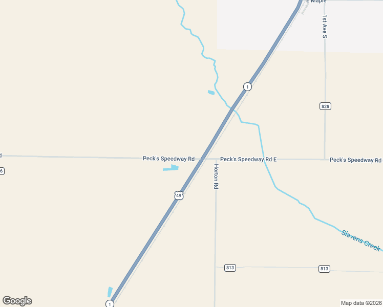 map of restaurants, bars, coffee shops, grocery stores, and more near 1-99 Peck's Speedway Road in Marmaduke
