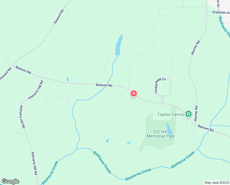 map of restaurants, bars, coffee shops, grocery stores, and more near 5770 Balsom Road in Pfafftown