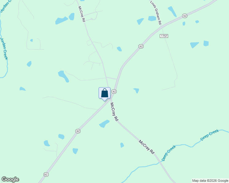 map of restaurants, bars, coffee shops, grocery stores, and more near 7970 North Carolina 62 in Burlington