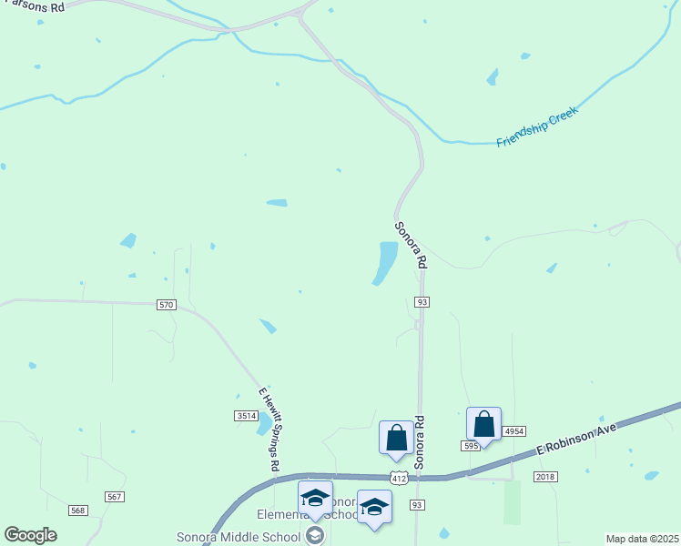 map of restaurants, bars, coffee shops, grocery stores, and more near in Springdale