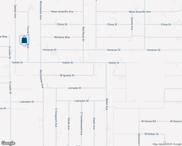 map of restaurants, bars, coffee shops, grocery stores, and more near 1231 Indole Street in Pahrump