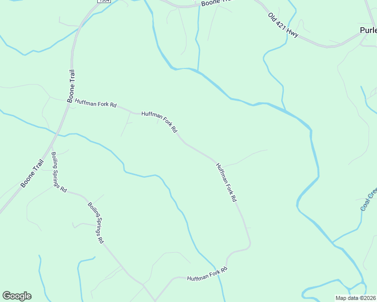 map of restaurants, bars, coffee shops, grocery stores, and more near 1246 Huffman Fork Road in Purlear