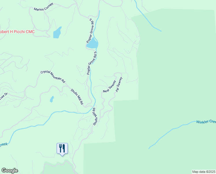 map of restaurants, bars, coffee shops, grocery stores, and more near 100 Cockley Beck in Boone