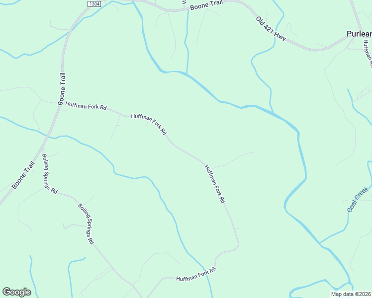 map of restaurants, bars, coffee shops, grocery stores, and more near 1246 Huffman Fork Road in Purlear