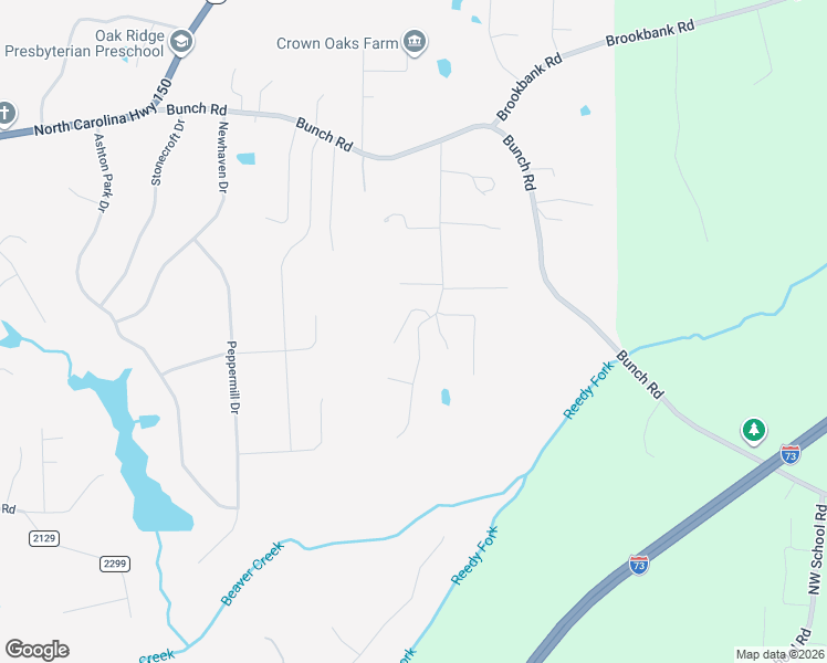 map of restaurants, bars, coffee shops, grocery stores, and more near 6417 Gumwood Road in Oak Ridge