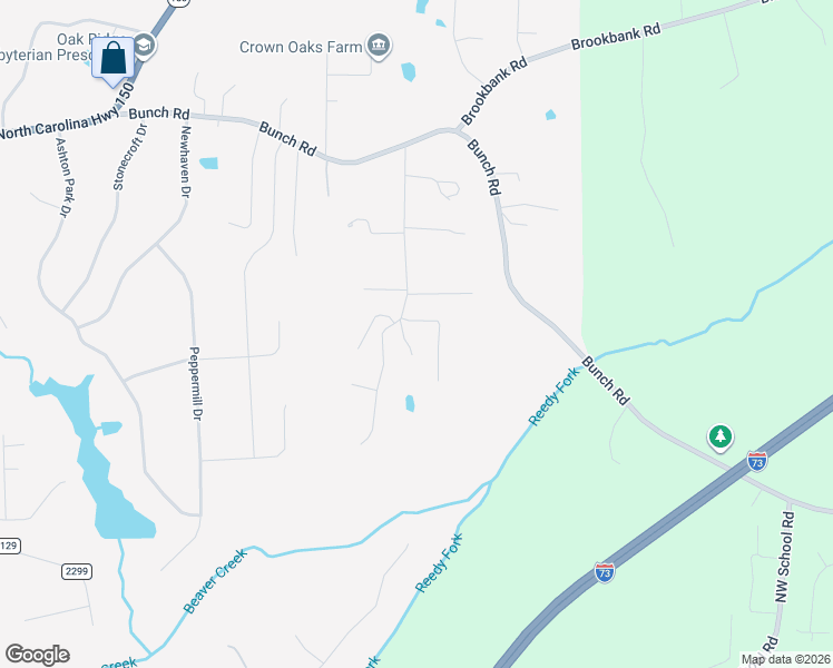 map of restaurants, bars, coffee shops, grocery stores, and more near 6417 Gumwood Road in Oak Ridge