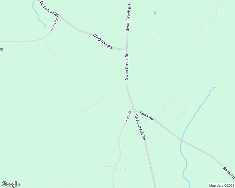 map of restaurants, bars, coffee shops, grocery stores, and more near 2229 Swan Creek Road in Jonesville