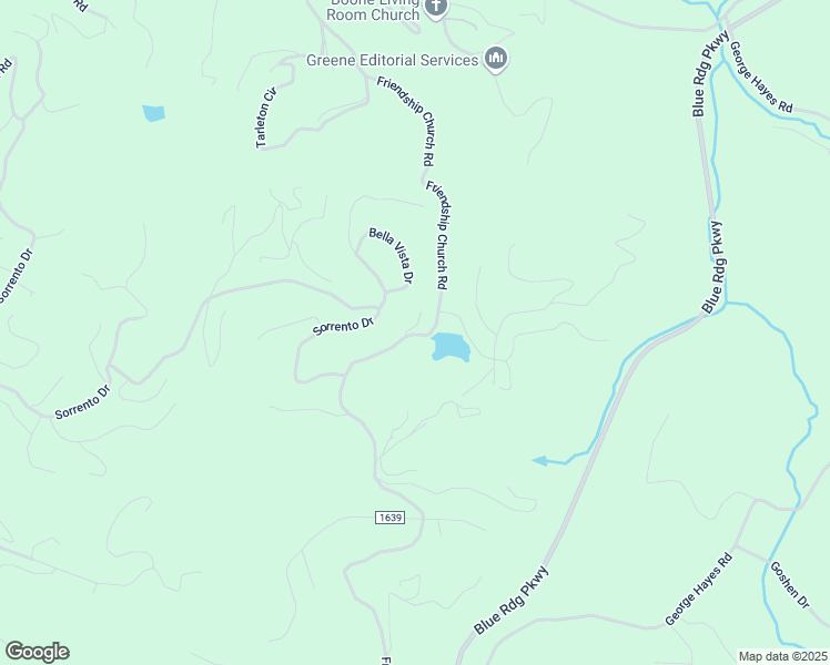 map of restaurants, bars, coffee shops, grocery stores, and more near 126 Slopes Court in Boone