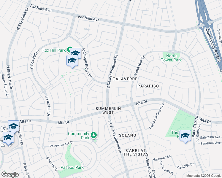 map of restaurants, bars, coffee shops, grocery stores, and more near 11781 Lily Rubin Avenue in Las Vegas