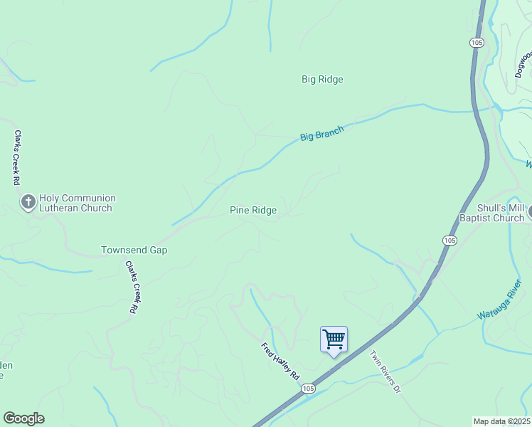 map of restaurants, bars, coffee shops, grocery stores, and more near 151 Red Tail Summit in Boone