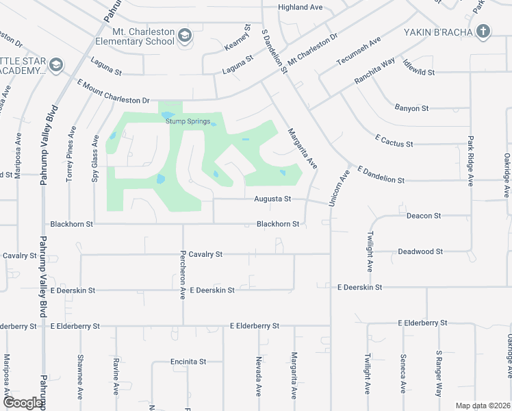 map of restaurants, bars, coffee shops, grocery stores, and more near 1761 Augusta Street in Pahrump