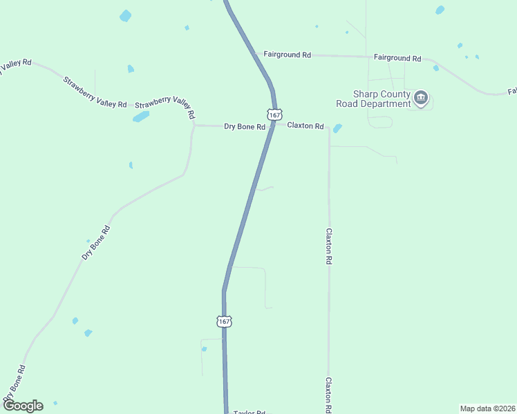 map of restaurants, bars, coffee shops, grocery stores, and more near 3630 U.S. 167 in Ash Flat