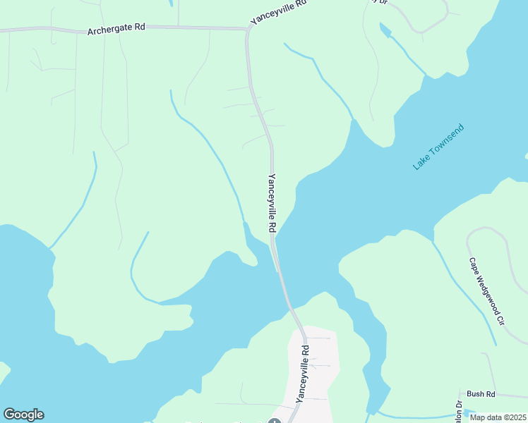 map of restaurants, bars, coffee shops, grocery stores, and more near 4955 Yanceyville Road in Browns Summit